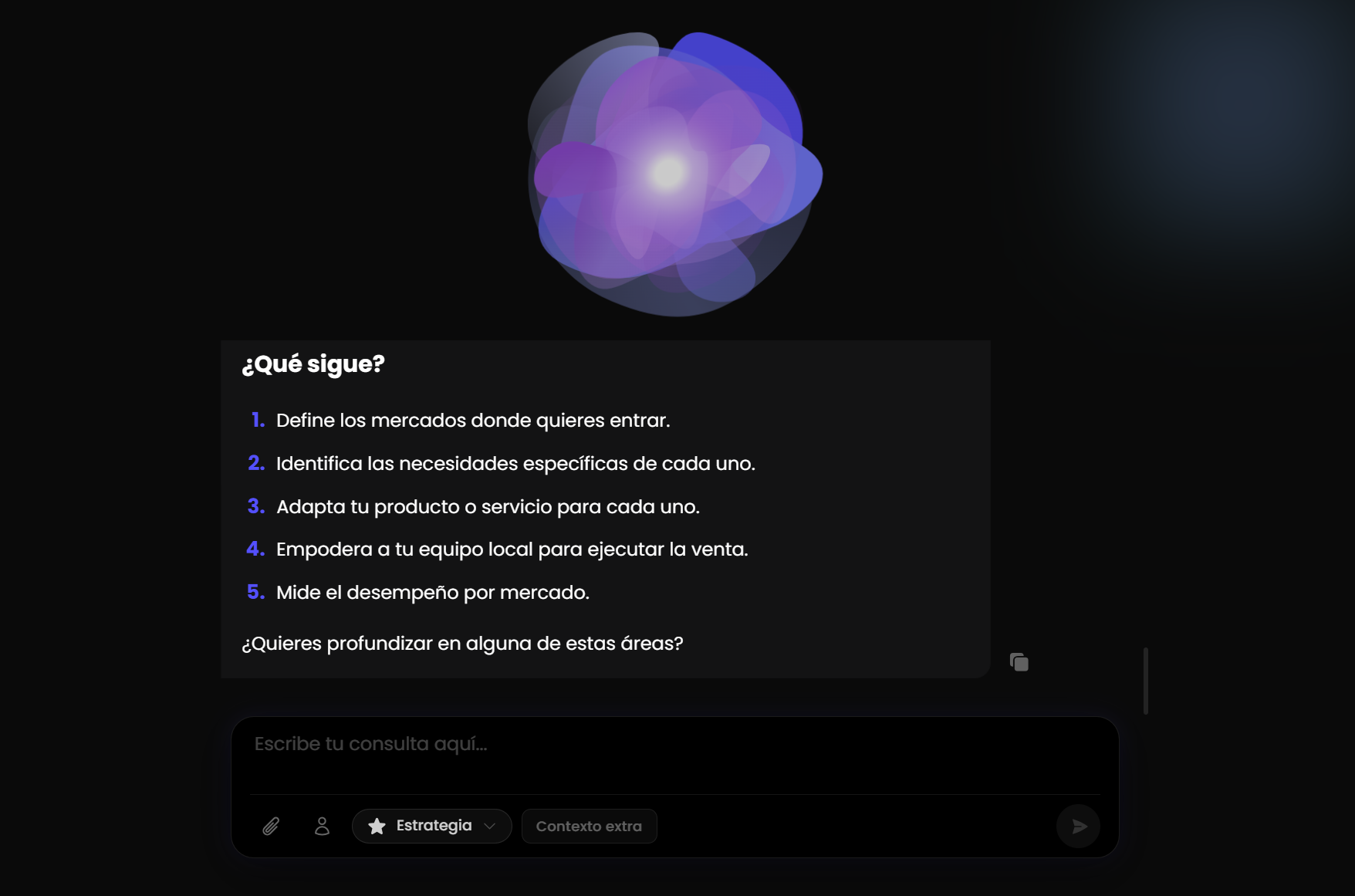 Crea Estrategias de negocio con ATHENEA, la IA especializada de ATHENIS AI